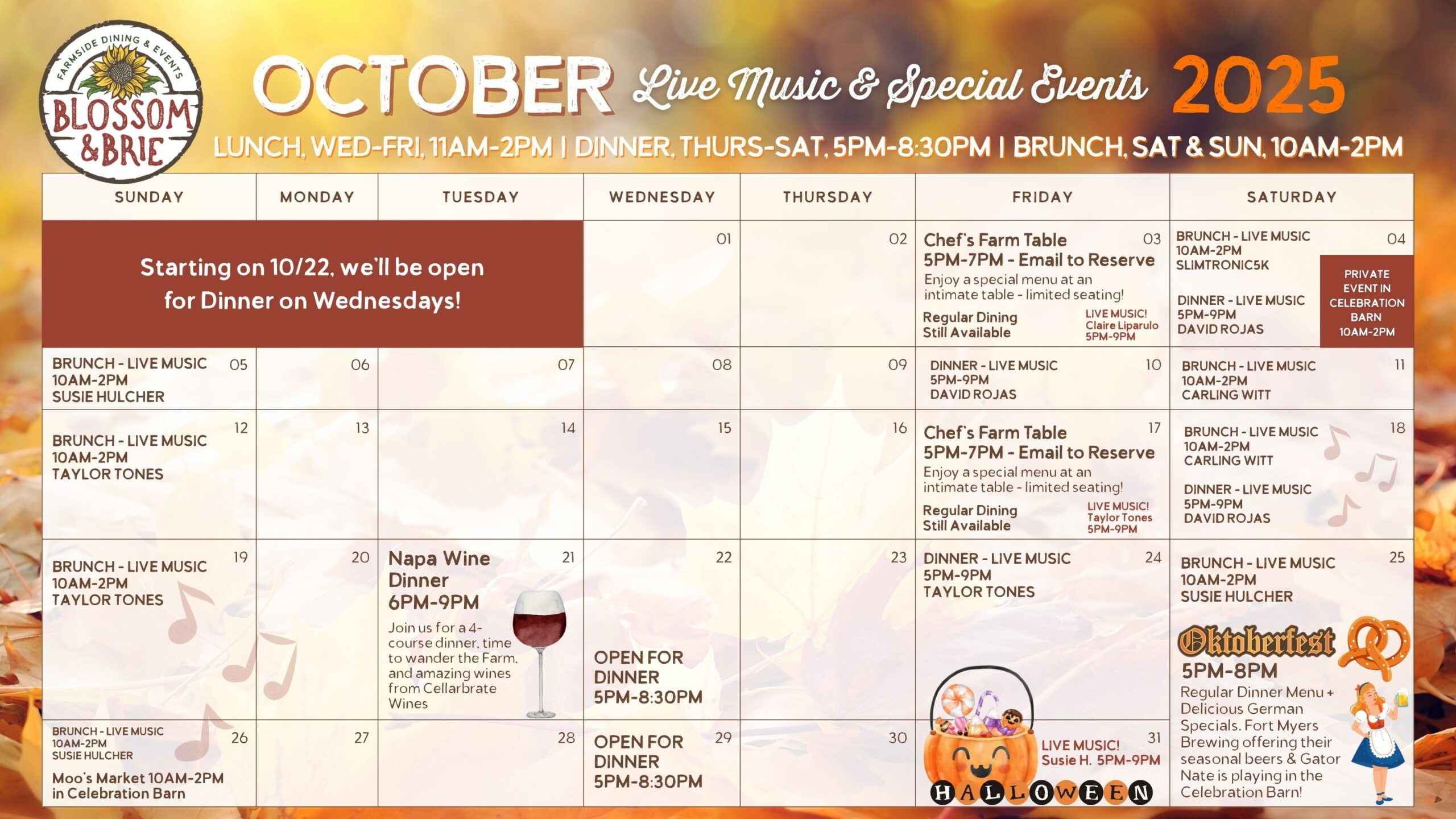October events